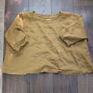 notPERFECTLINEN Old London Linen Top